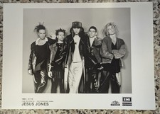 Jesus Jones 1993 Original Black and White Photo Press Release EMI Promo Rare