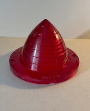 Vintage Taillight Lense Red Glo-brite Tmc-712 Sae-stdb-61 Vintage Taillight Lense Red Glo-brite Tmc-712 Sae-stdb-61