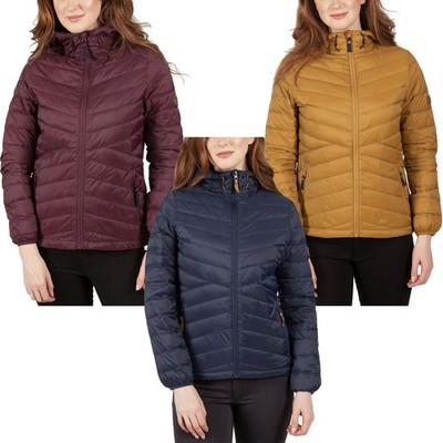 Trespass Damen Thora leichte wattierte Daunenjacke Mantel