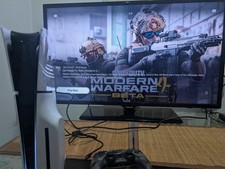 PLAYSTATION 5 PS5 Slim-BLURAY- Disc 1TB w/Controller-WORKS GREAT, SHIPS FAST!