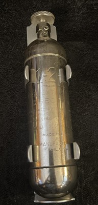 Vintage Car Boka Mfg  Fire Extinguishe Vintage Mini Fire Extinguisher 6.5  