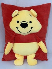 Disney Winnie The Pooh 3D Super Soft Snuggle Pillow 14 By 11 EUC Clean