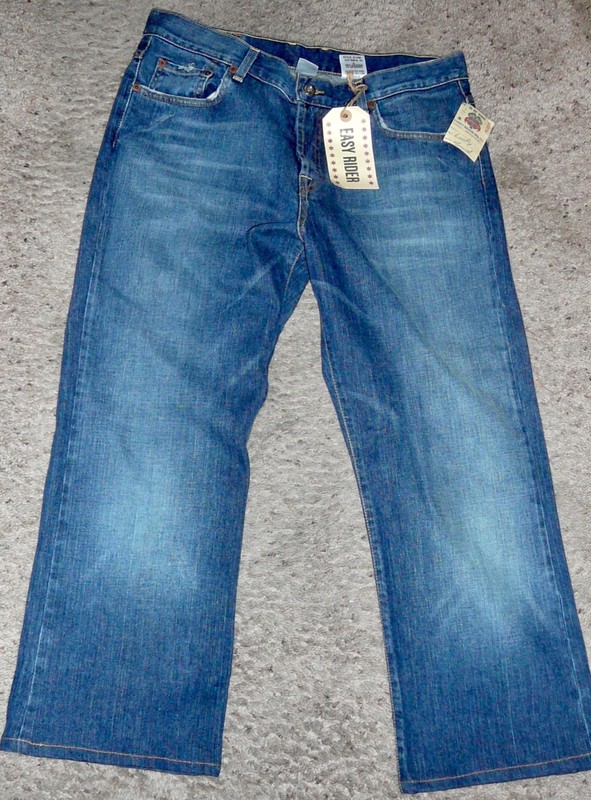 Lucky Brand Easy Rider Jeans Womens12/31 Blue Medium Wash Mid Rise  New w/Tags