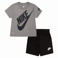 NIKE SPORT AUTHENTIC TODDLERS BOYS ORIGINAL BRAND NEW 2Pc SHORTS SET Sz 2T, NWT