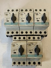 Lot Of 5 Siemens Sirius 3RV1021-1GA10 - Motor Starter Circuit Protector