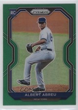 2021 Panini Prizm Tier II Green Prizm Albert Abreu #193 1n0