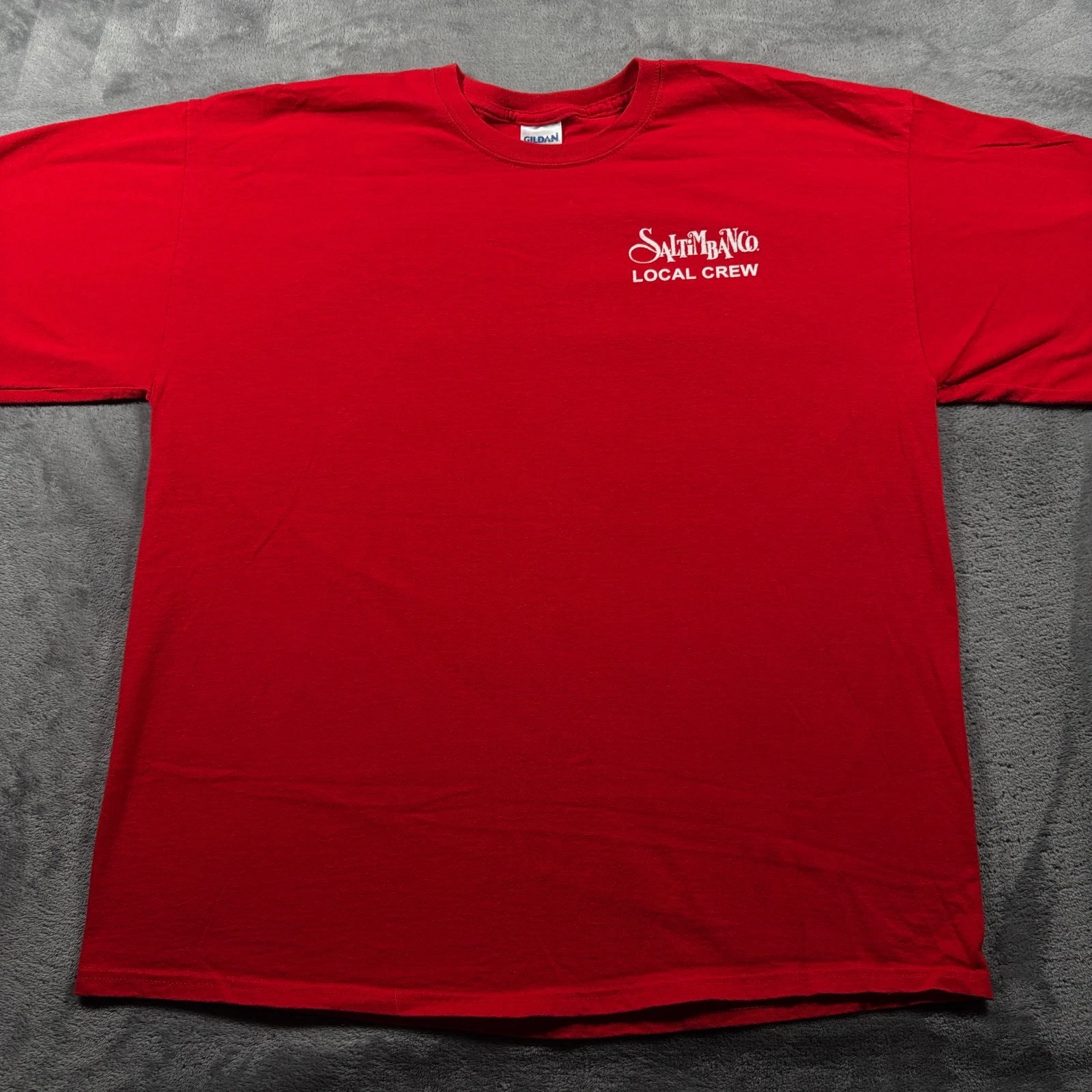 Local Crew T-Shirt Mens XL Saltimbanco Arena Tour Because Tents Are For Camping