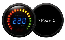 Air Zenith Led Digital Pressure Gauge Black Az220k