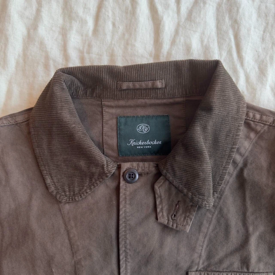 Knickerbocker NYC Mfg Catskills Canvas Mantel - Braun - Größe M - Bild 3 von 4