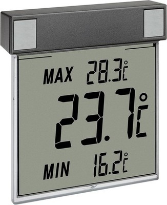 TFA Dostmann Digitales Fenster Thermometer 30.1025.10 Außentemperatur Temperatur