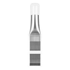 Silver Air Conditioner Fin Repair Cleaning Tool A/C Coil Comb Condenser Brush