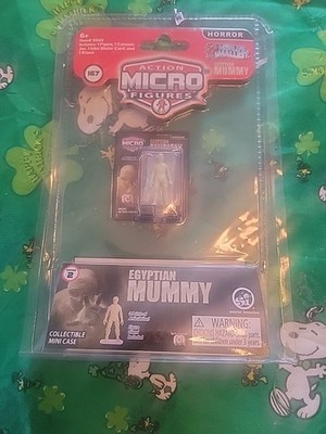 World's Smallest Micro Action Figures Mego Horror Series 2 Egyptian Mummy New