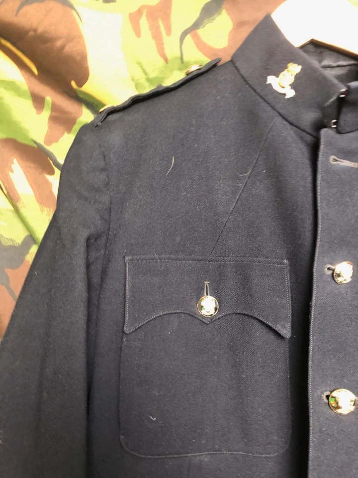 Original British Army Dress Jacket Major - WW2 Service Medals - 42" Chest - Image 2 of 4