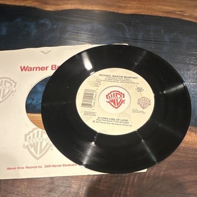 Michael Martin Murphey A Long Line of Love/Face in the Crowd 7'' Vinyl Warner Br 