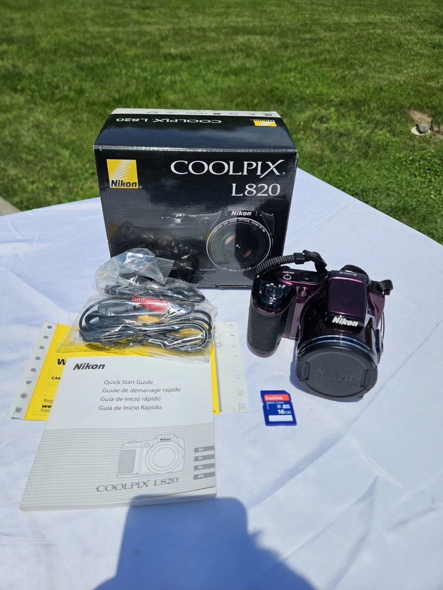 Nikon COOLPIX L820 Digital Cameras for Sale | Shop New & Used