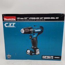 NEW Makita FD09R1 Cordless Driver-Drill Kit 3/8"  w/2 Batteries