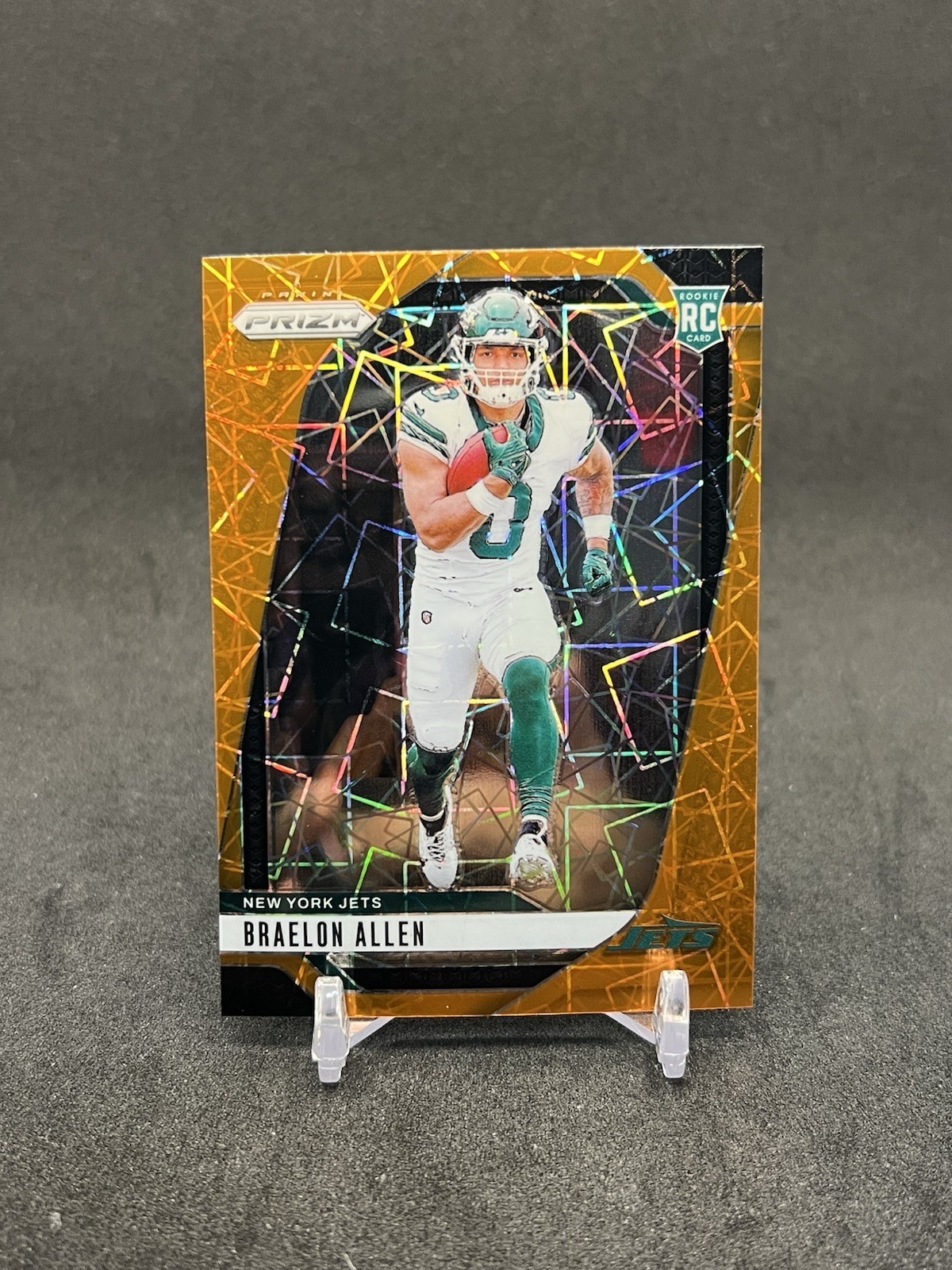 2024 Panini Prizm Football Braelon Allen #311 (RC) Orange Lazer