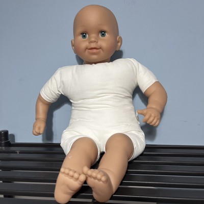2004 Geoffrey You & Me 21  Baby Doll Blue Eye Eyelashes Sleepy Eyes Large