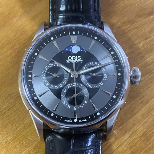 ORIS Artelier Complication Moon phase 7592 Automatic Men's Watch from JP