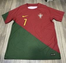 Portugal 22/23 Player Issue Home Shirt #7 Ronaldo CR7 (100% Authentic) Size M