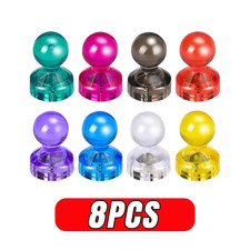 Colorful Magentic Pushpins Strong Magnet Fridge Push Pin Sticker Whiteboard Map