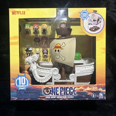 Netflix One Piece Going Merry Microfigure Play Set Brand New