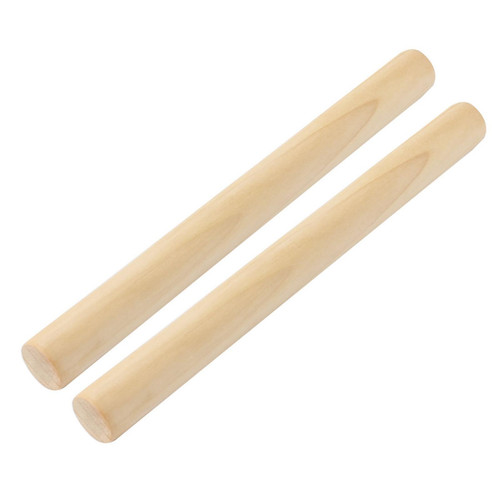 Baking Pastry Pizza Pasta Dough Roller Hand Rolling Pin Beige 28cm Length 2 Pcs