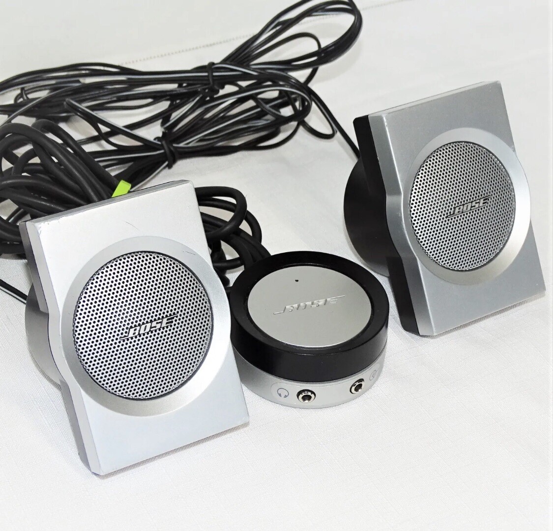 BOSE Companion 3 Series 1 Multimedia Speaker System Set Deep Bass