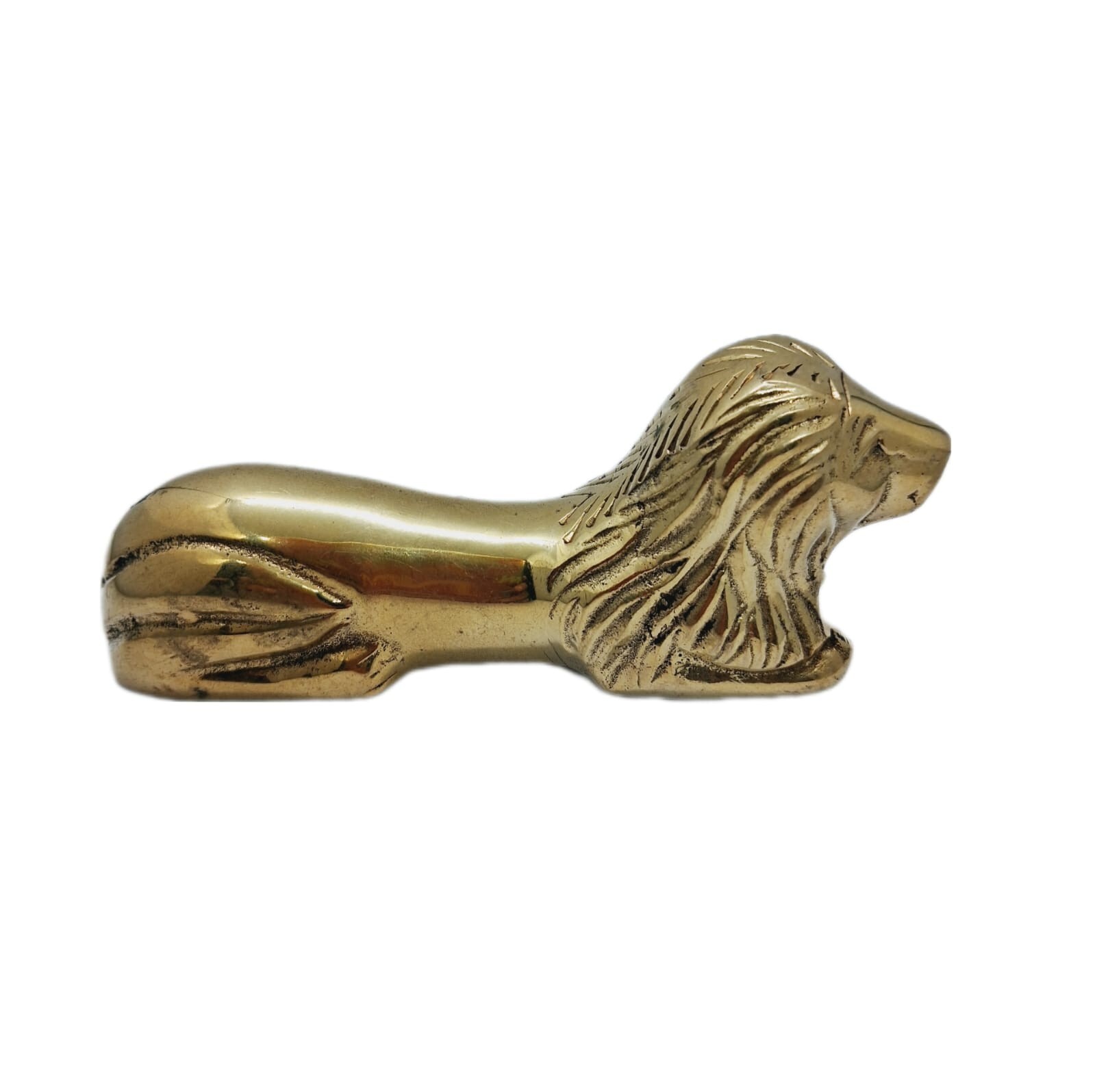 Victorian Walking Stick Solid Brass Lion Handle f… - image 2