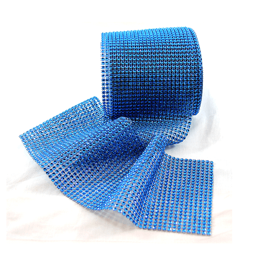 NUOVO Vaso Bling Nastro Diamante Strass Avvolgimento Floreale Forniture Decorazione Matrimonio - Foto 16 di 19