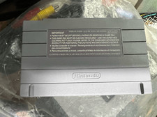 Super Mario World SNES Super Nintendo Original Game