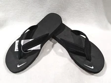 Nike Celso Girl Black/White Women's Thong Sandals-Sz 6/7/8/9/10/11 NB 314870-011
