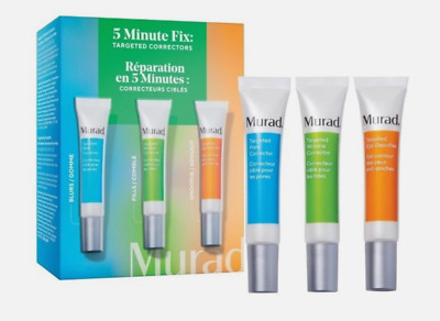Murad 5 Min Fix Targeted Correctors Travel Trio Kit - Anti-Aging Skincare Kit...