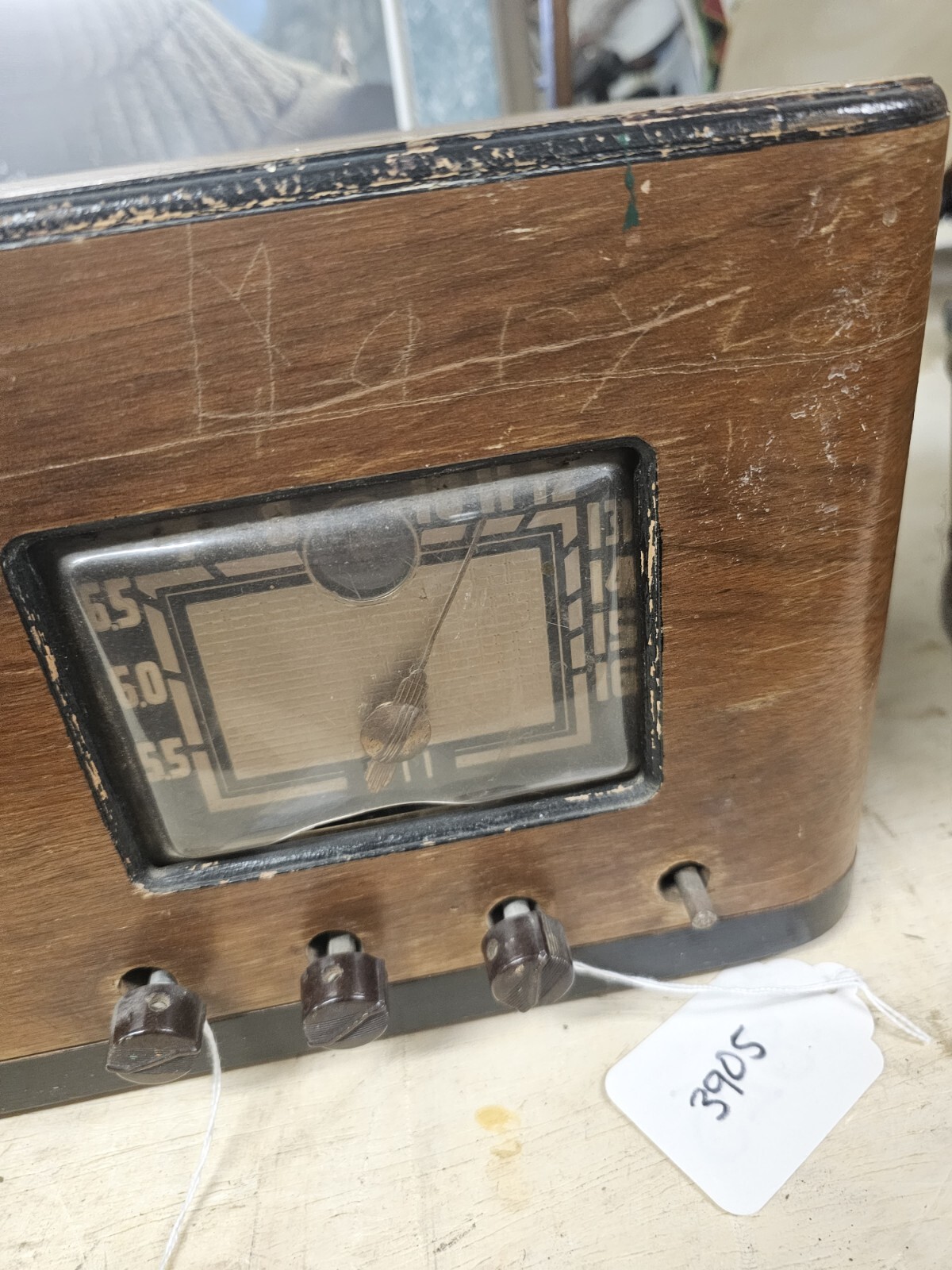 Vintage Emerson Antique Wood Radio For Restoration eBay