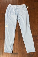 adidas Women  s Travel Tapered Zip Aeroready Pants Sz. Snall NEW IB2560