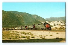 Southern Pacific Railroad SD40T-2 Cajon Junction California Vintage Postcard