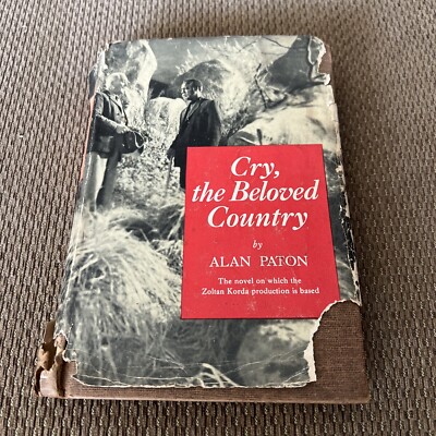 Cry, The Beloved Country By Alan Paton 1949 1951 Fast S/H
