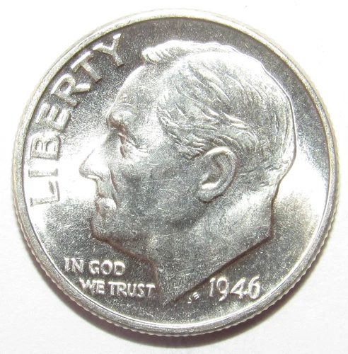 1946 D Roosevelt Dime CH BU (Q117)