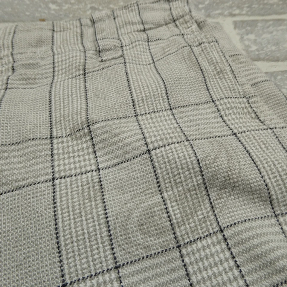 Pantalones Cortos Vans Talla 30 Gris Algodón Cachemira Bolsillo Carga Patinador Bordado Foto 3 de 4