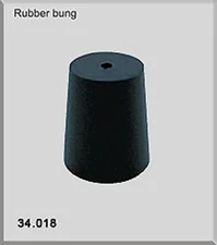 NAUTOS 34.018 - LASER PART - COCKPIT RUBBER CORK - set of 4 - SAILING HARDWARE