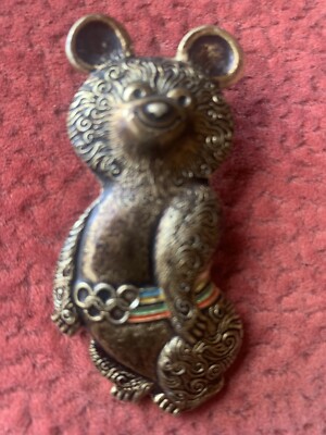 Olympic games Olympia Moscow 1980 Maskottchen Mascot Misha Mischka