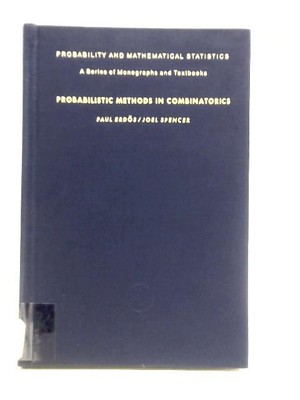 Probabilistische Methoden in der Kombinatorik (Paul Erdos - 1974) (ID:36430)