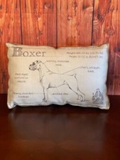 Decorative Splashworks Boxer Dog Print Throw Pillow Home Decor Dog Lover Gift