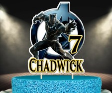 Cake topper personalizzato Avengers Black Panther