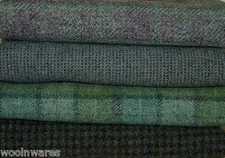 HAND DYED RUG HOOKING WOOL Mill-Dyed "OLDE PAINTED CUPBOARD" (4-pc. collection)