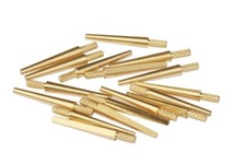  2 Brass Dowel Pins 1000 Per Package 