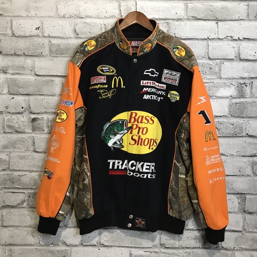 Veste de course NASCAR Jamie McMurray Bass Pro Shop Earnhardt Ganassi grande taille