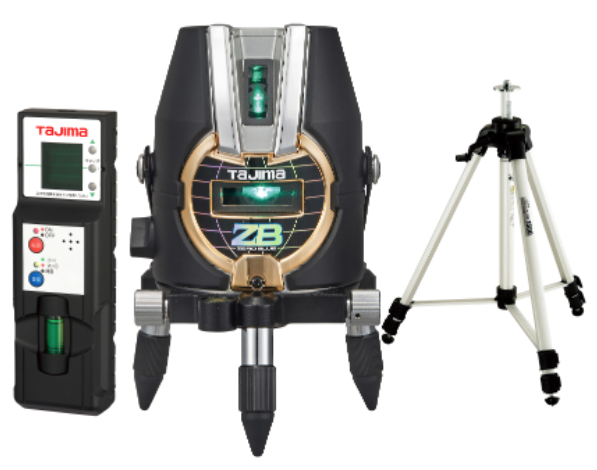 Tajima High Bright Blue Green Level Laser ZEROB-KYSET 3-Line 