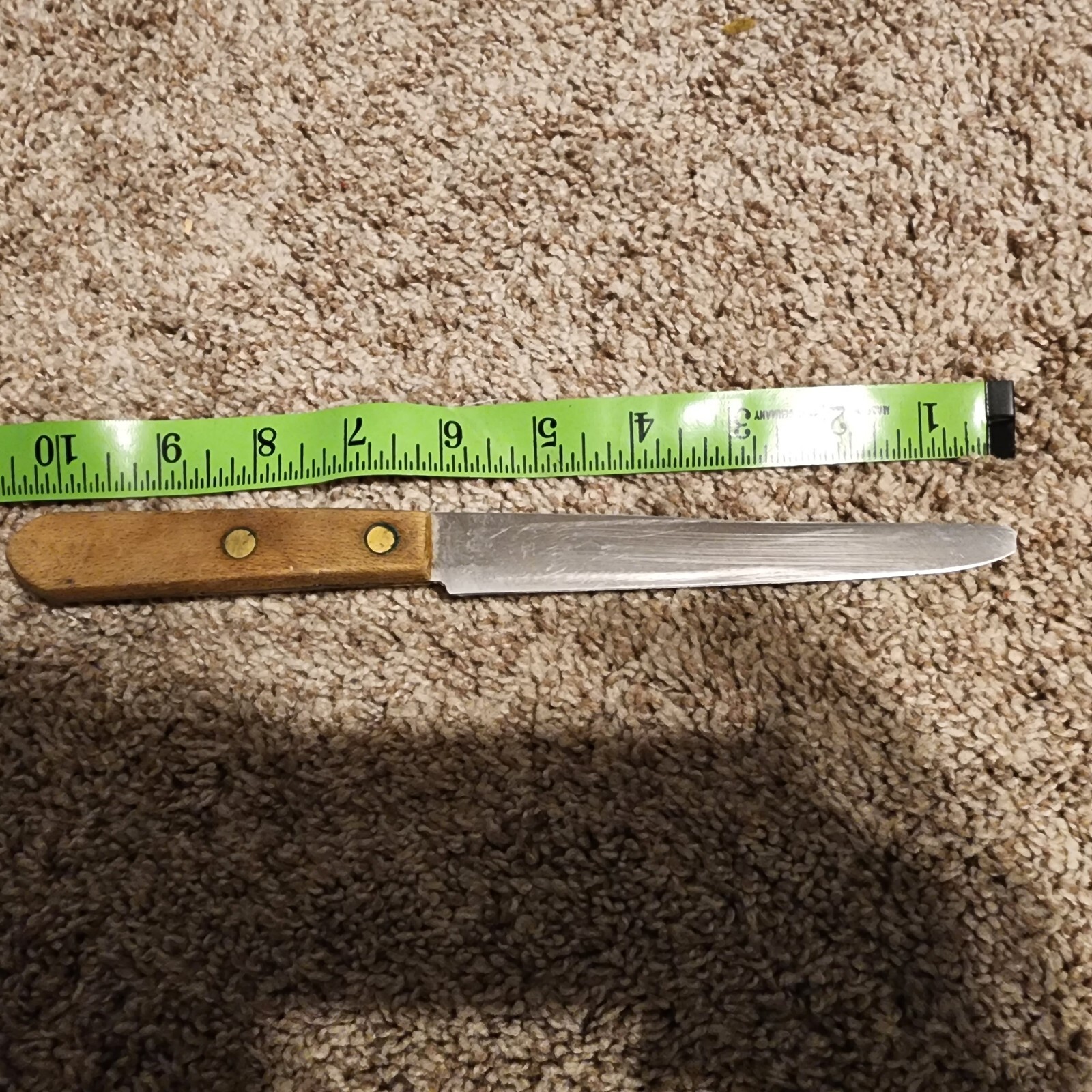 Vintage CLYDE CUTLERY CO. Carbon Steel Knife eBay