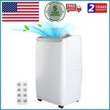 12000BTU Portable Air Conditioner Cool up to 550 Sq.Ft Window Kit Remote Contro